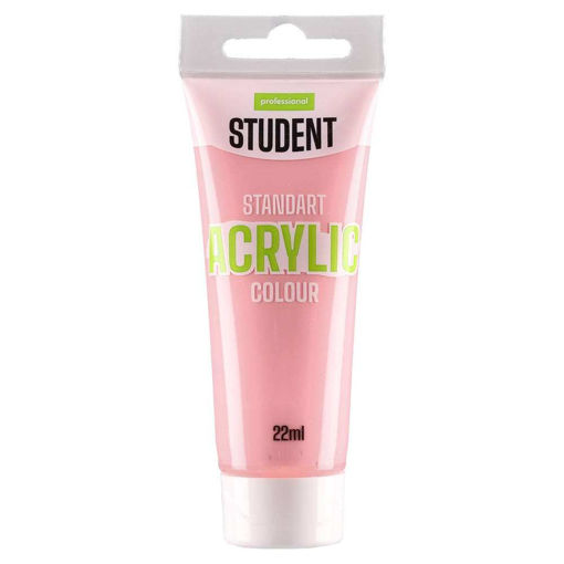 Picture of STUDENT ACRYLIC PAINT 22ML PASTEL PINK